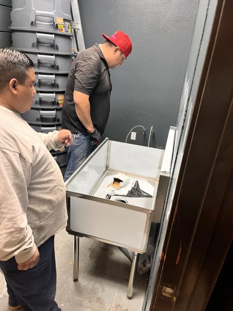Commercial plumbing and sink installation in Hubbardsville